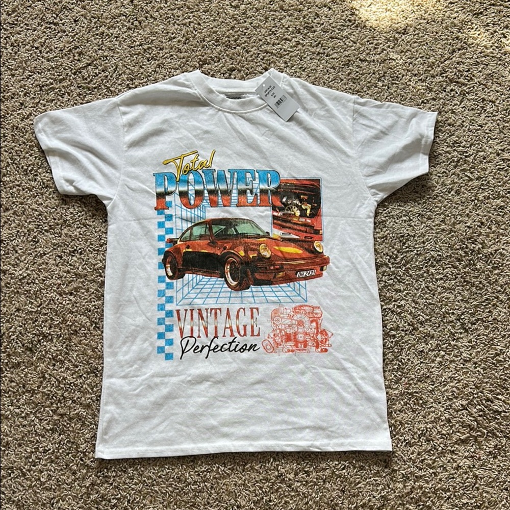 White Graphic T-Shirt